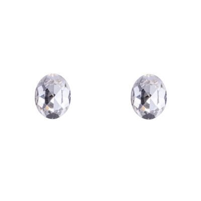 Boucles d'oreilles à tige en cristal en alliage de base Elizabeth DE0549R
