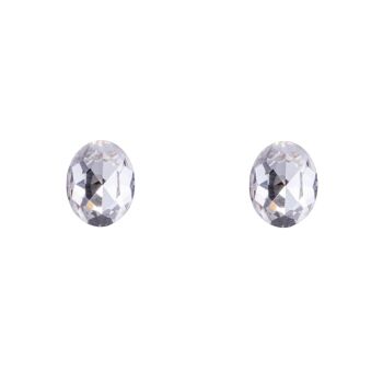 Boucles d'oreilles à tige en cristal en alliage de base Elizabeth DE0549R