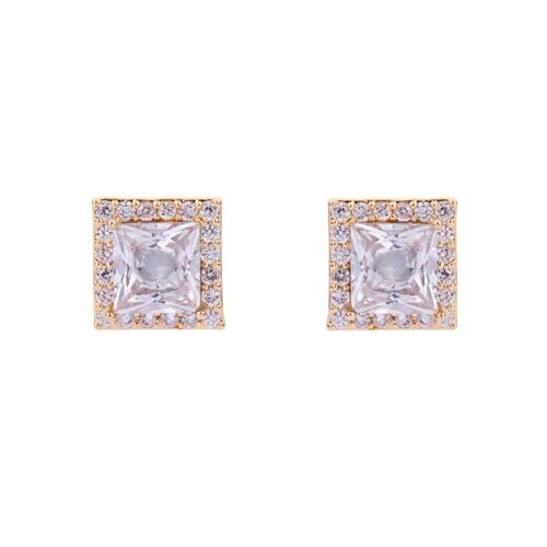 Elizabeth Crystal Post Earrings DE0223K