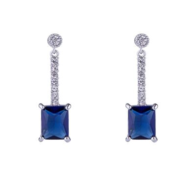 Boucles d'oreilles Elizabeth Crystal Post DE0293B