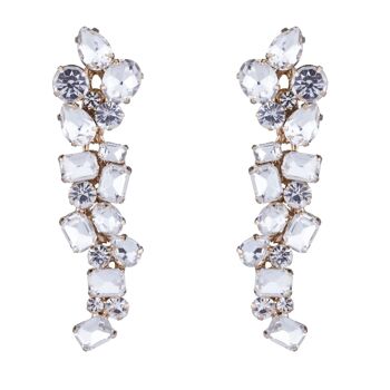 Boucles d'oreilles Elizabeth Crystal Post DE1048K