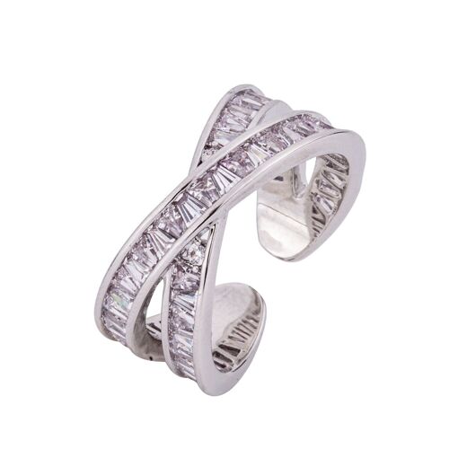 Elizabeth Cubic Zirconia Open Ring