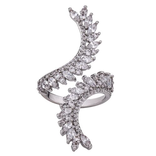 Elizabeth Cubic Zirconia Open Ring