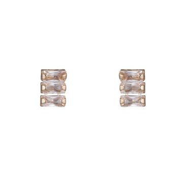 Boucles d'oreilles Elizabeth Cubic Zirconia DE1010K