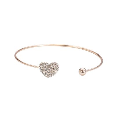 Pulsera Abierta Cristal Eterno DB1120A