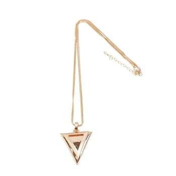 Collier long en alliage Geo Base DN0999G