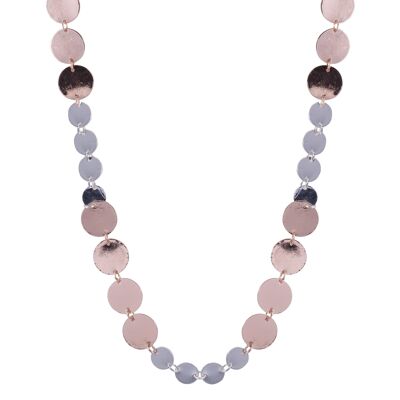 Geo Base Alloy Long Necklace DN2052S