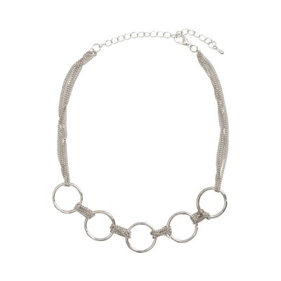 Geo Contemporary Choker Necklace DN1710S