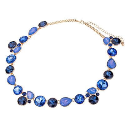 Iris Crystal Collar Necklace DN2546B