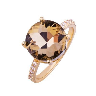Ring mit fester Größe aus Iriskristall DR0470K