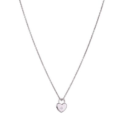 Keira Base Alloy Crystal Short Necklace DN2542R