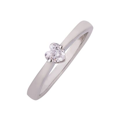 Keira Base Alloy Cubic Zirconia Fester Größenring DR0457R