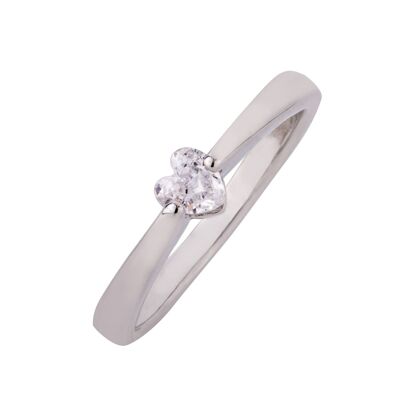 Keira Base Alloy Cubic Zirconia Fixed Sizing Ring DR0457R