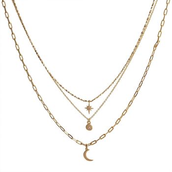 Collier court en cristal Keira DN2508K