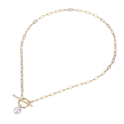 Keira Faux Pearls Short Necklace DN2518K