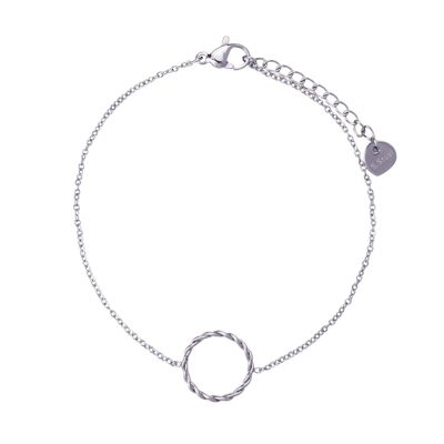 Keira Stainless Steel Clasp Bracelet DB2012S