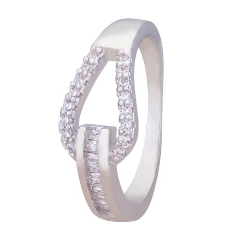 Kylie Base Alloy Crystal Fixed Sizing Ring DR0440R