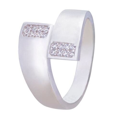 Kylie Base Alloy Crystal Fixed Sizing Ring DR0441R