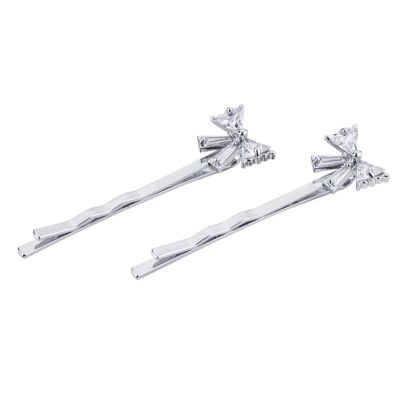 Kylie Base Alloy Crystal Slide Accesorios para el cabello DH0042R