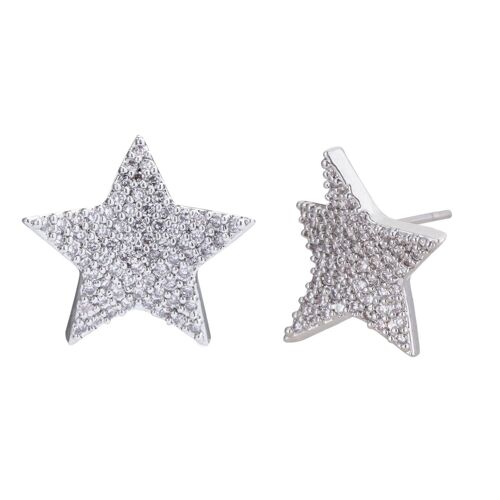 Kylie Base Alloy Crystal Stud Earrings DE0989R