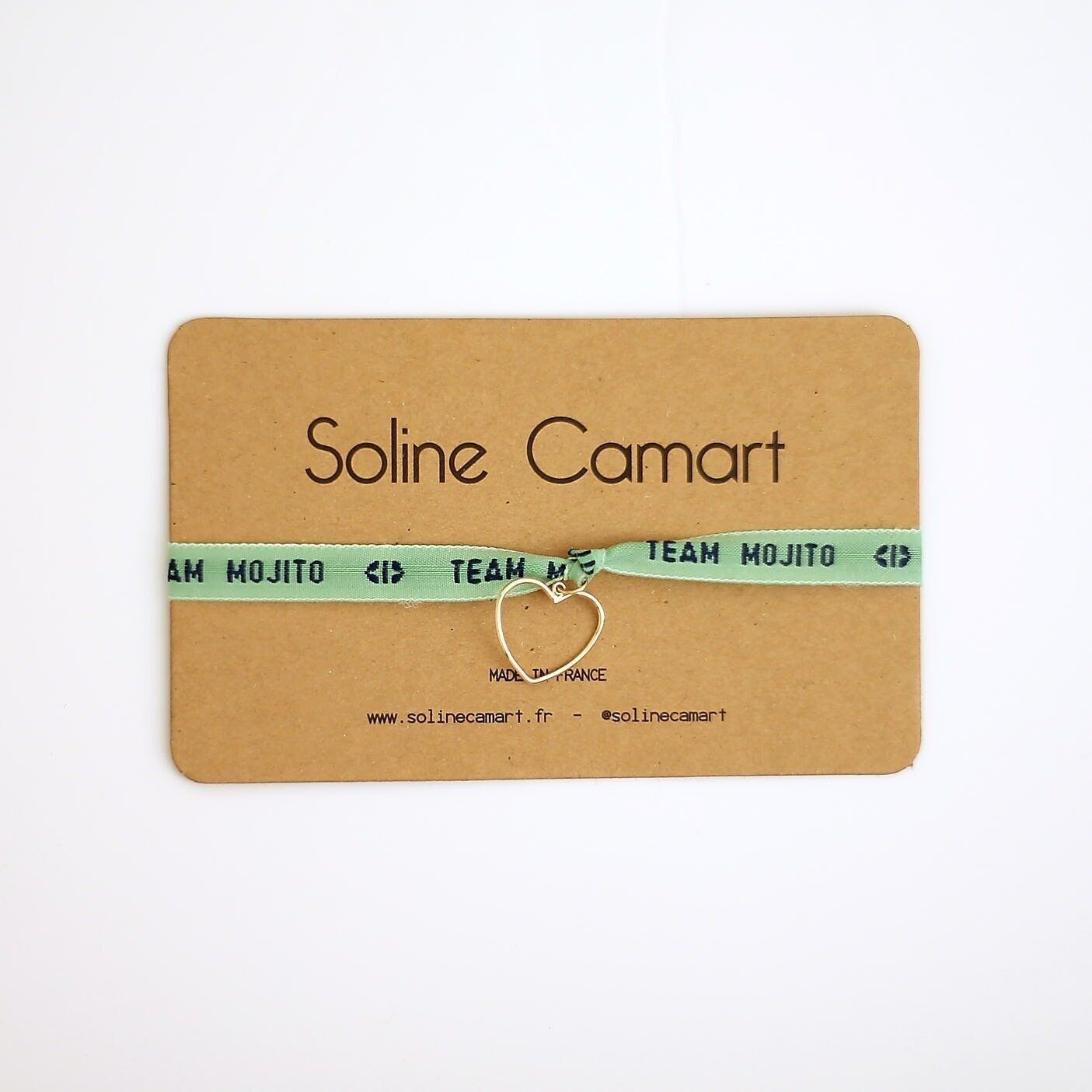 TEAM MOJITO Green - Golden heart
