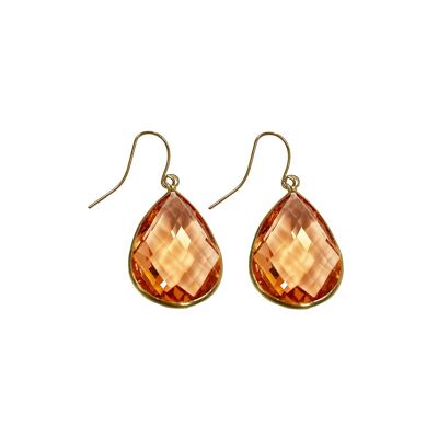 Teardrop earring Large - Copper