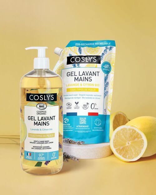 GEL LAVANT MAINS Lavande-citron