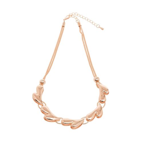 Sweetheart Base Alloy Short Necklace DN1016S