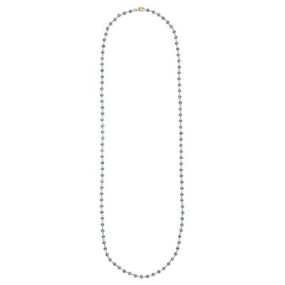 Venus Base Alloy Crystal Long Necklace DN2484E