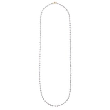 Collier long en cristal d'alliage de base de Vénus DN2484M