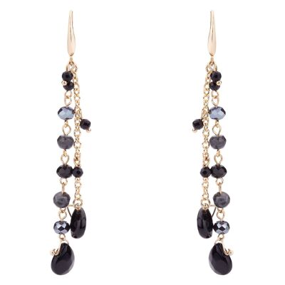 Venus Base Alloy Semi-Precious Stone Crystal Hook Earrings DE1044H