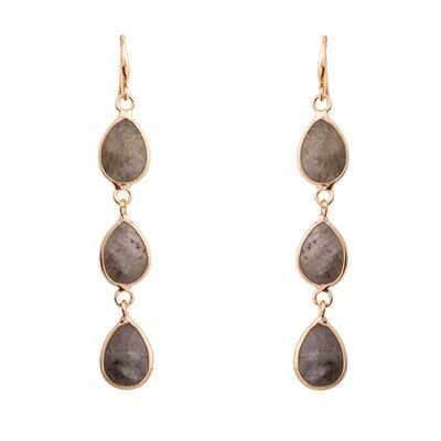 Venus Base Alloy Semi-Precious Stone Crystal Hook Earrings DE1050M