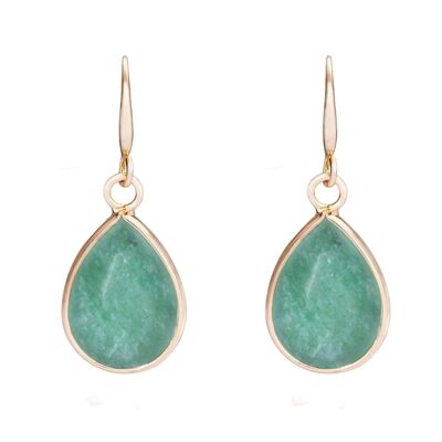 Venus Base Alloy Semi-Precious Stone Hook Earrings DE0999C