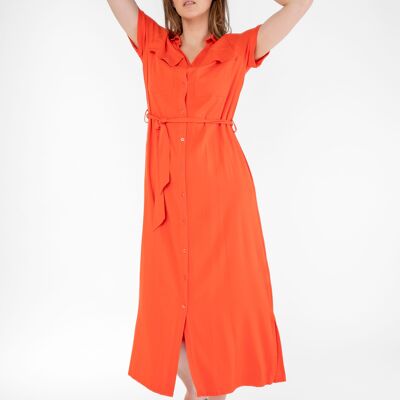 Robe chemise en viscose EcoVero™ de Lenzing Mix