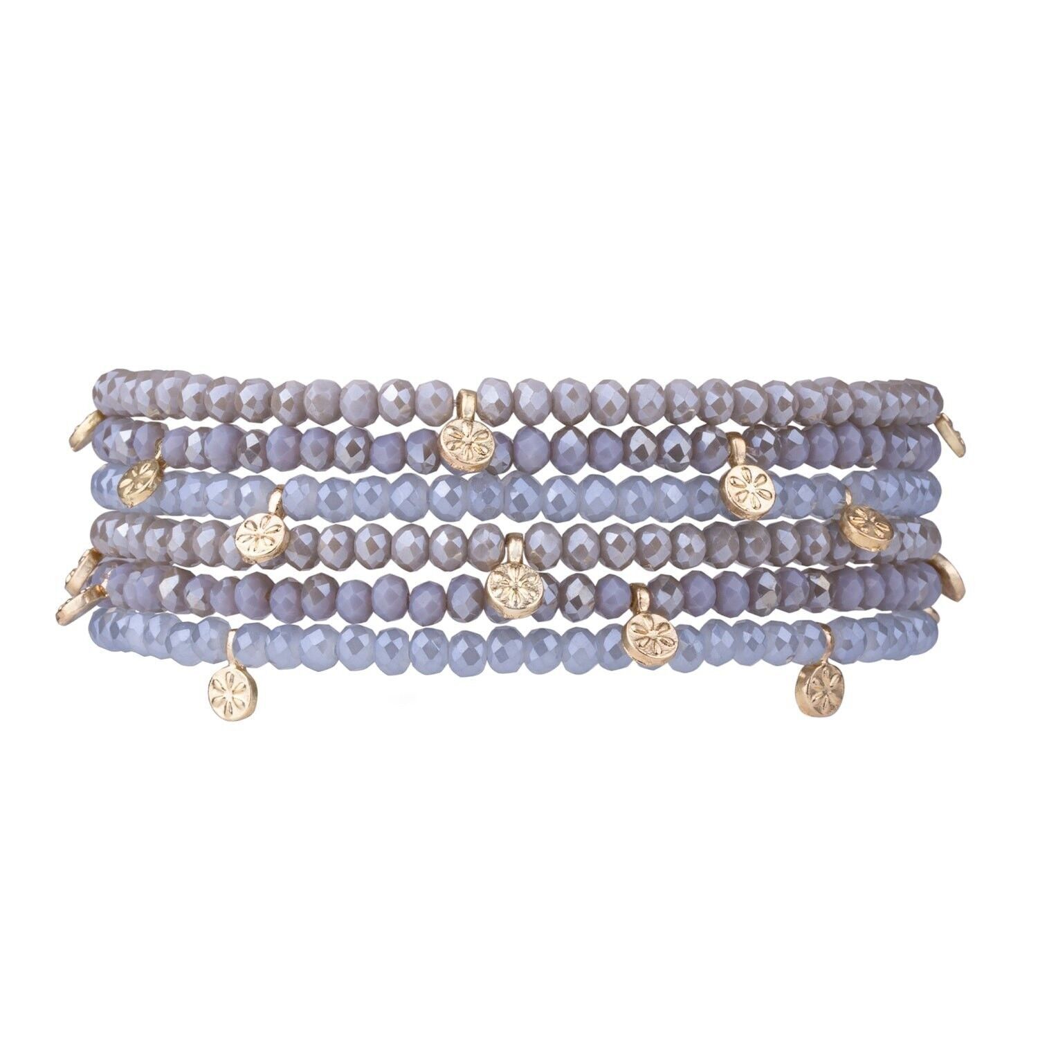 Braccialetto elasticizzato in lega di cristallo Venus Base DB1995M