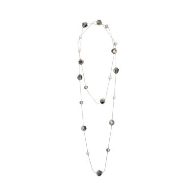 Audrey Süßwasserperlen Halskette aus geschliffenem Glas DN1722K