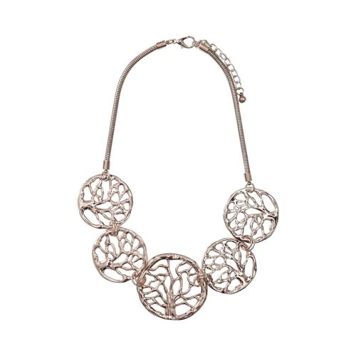 Cora Tree of Life Statement Short Necklace DN1788A