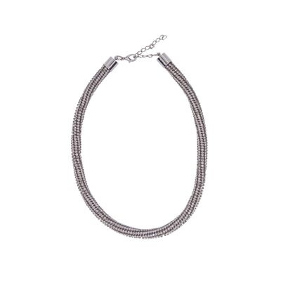 Elizabeth Crystal Contemporary Short Necklace DN1217S