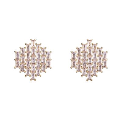 Elizabeth Cubic Stud Earrings DE0298K