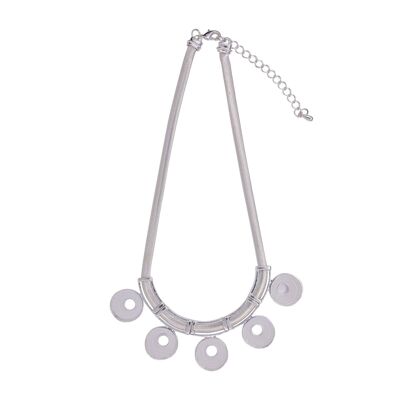 Collier Résine Rose Éternel DN1362A