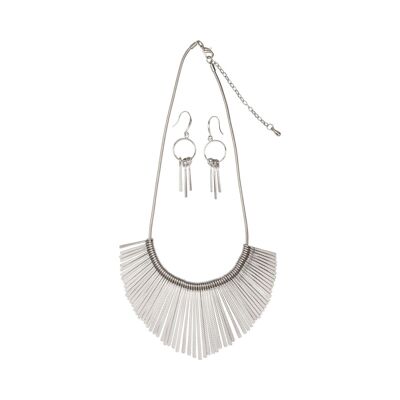 Kahina Necklace and Earrings Set DN1699A