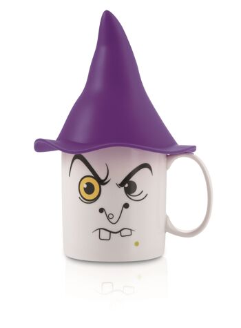 Mug Jumbo en Porcellana con Cappello en Silicone "MORGANA" 1