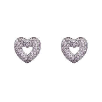 Boucles d'oreilles Kylie Base en alliage de zircon cubique DE0431R