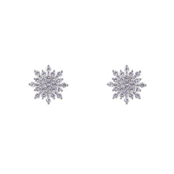 Boucles d'oreilles Kylie Base en alliage de zircon cubique DE0494R