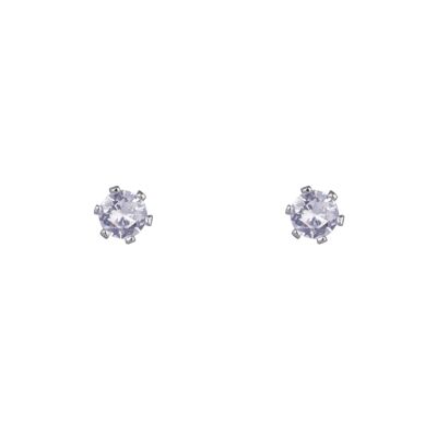 Kylie Base Aleación Cubic Zirconia Stud Pendientes DE0510R