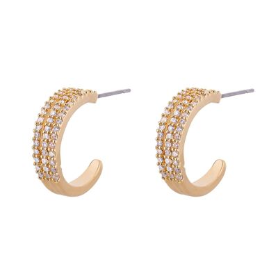 Kylie Crystal Post Earrings DE0994K