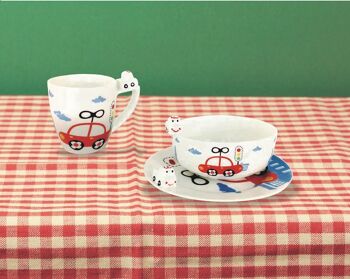 Set pappa da 3 pezzi en porcellana "KIDDY" 4