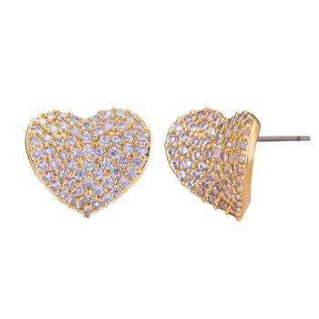 Boucles d'oreilles à tige en cristal Kylie DE0990K