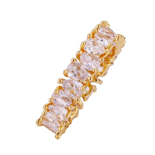 Kylie Cubic Zirconia Fixed Sizing Ring DR0444K