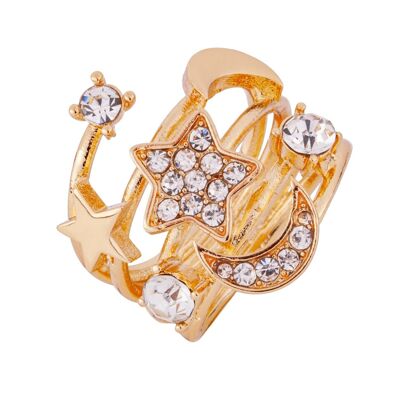 Kylie Cubic Zirconia Fixed Sizing Ring DR0446K